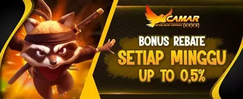 Bonus Rebate Slot 0.5% banner